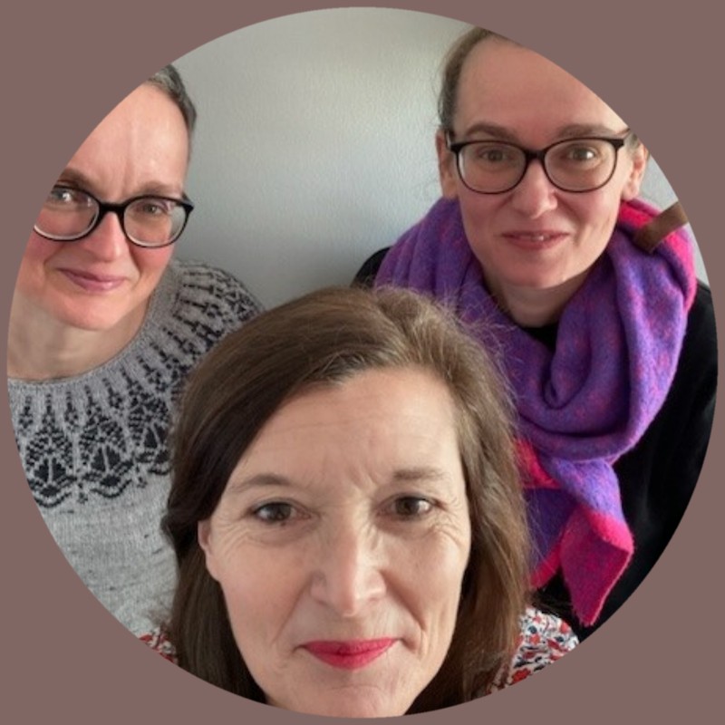 Portr&auml;t von Carola Fischer, Beate Brammertz und Ute Brammertz