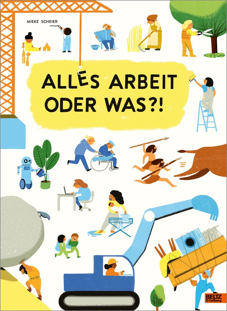 Buchcover &raquo;Alles Arbeit oder was?!&laquo; von Mieke Scheier