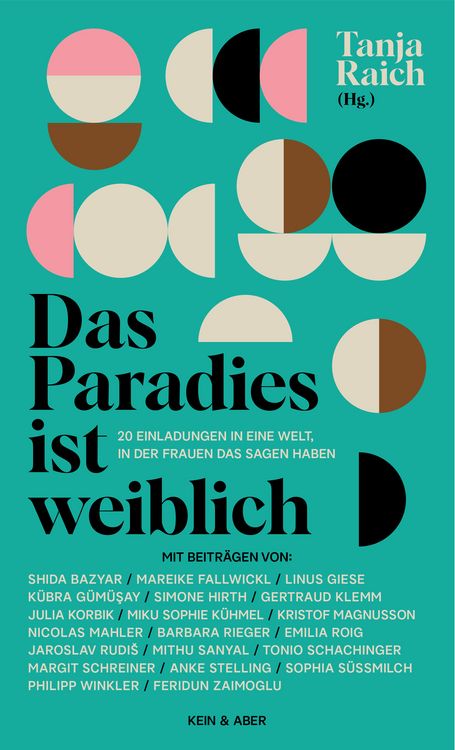 Buchcover &raquo;Das Paradies ist weiblich&laquo; herausgegeben von Tanja Raich