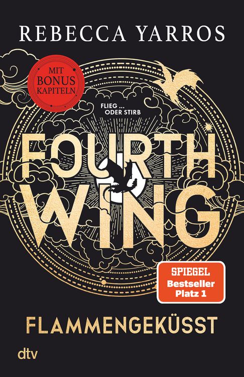 Buchcover &raquo;Fourth Wing &ndash; Flammengek&uuml;sst&laquo; von Rebecca Yarros