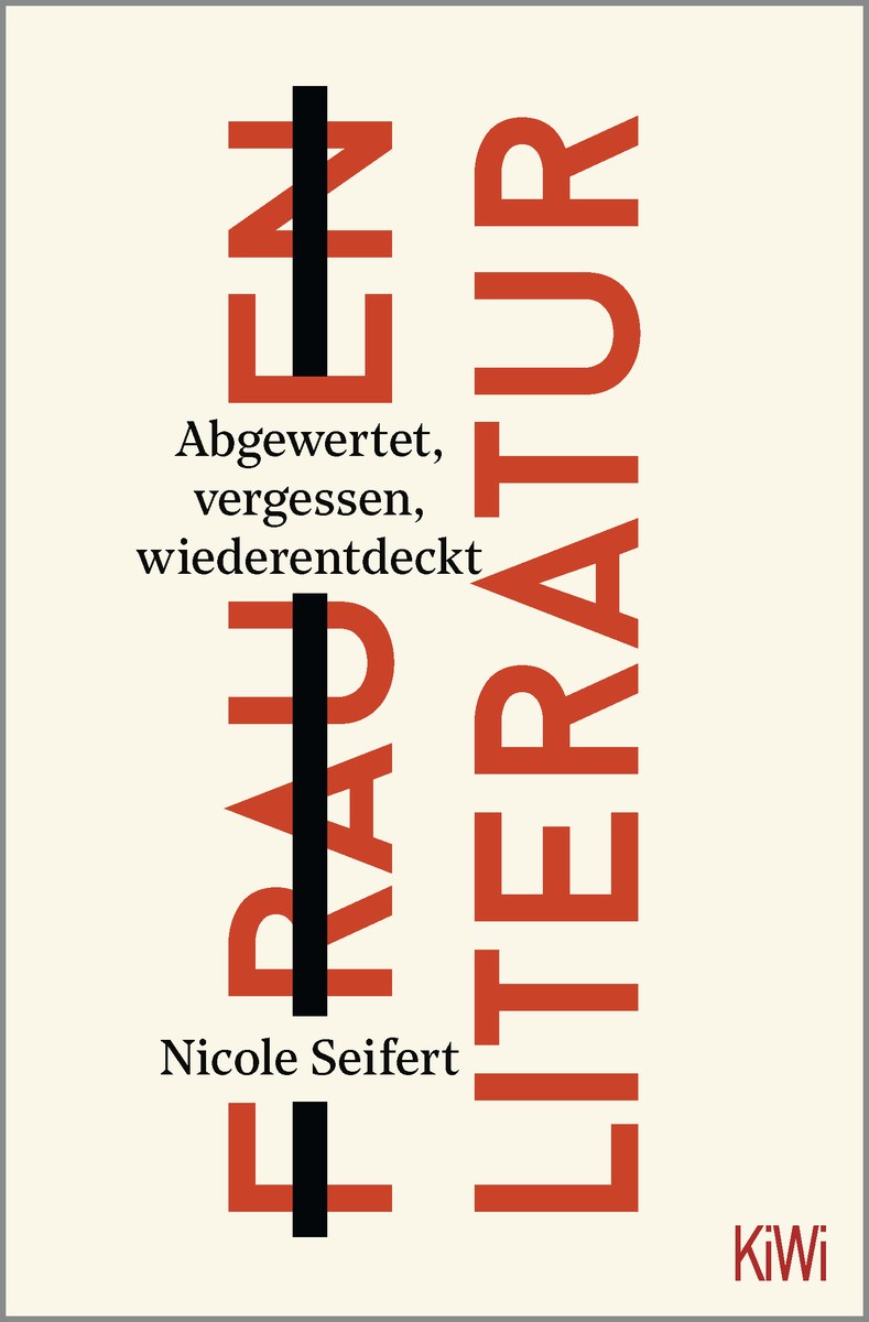 Buchcover &raquo;FRAUEN LITERATUR&laquo; von Nicole Seifert
