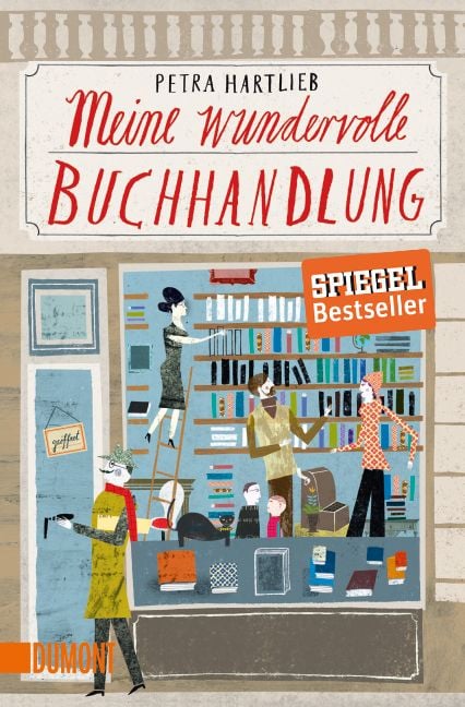 Buchcover &raquo;Meine wundervolle Buchhandlung&laquo; von Petra Hartlieb