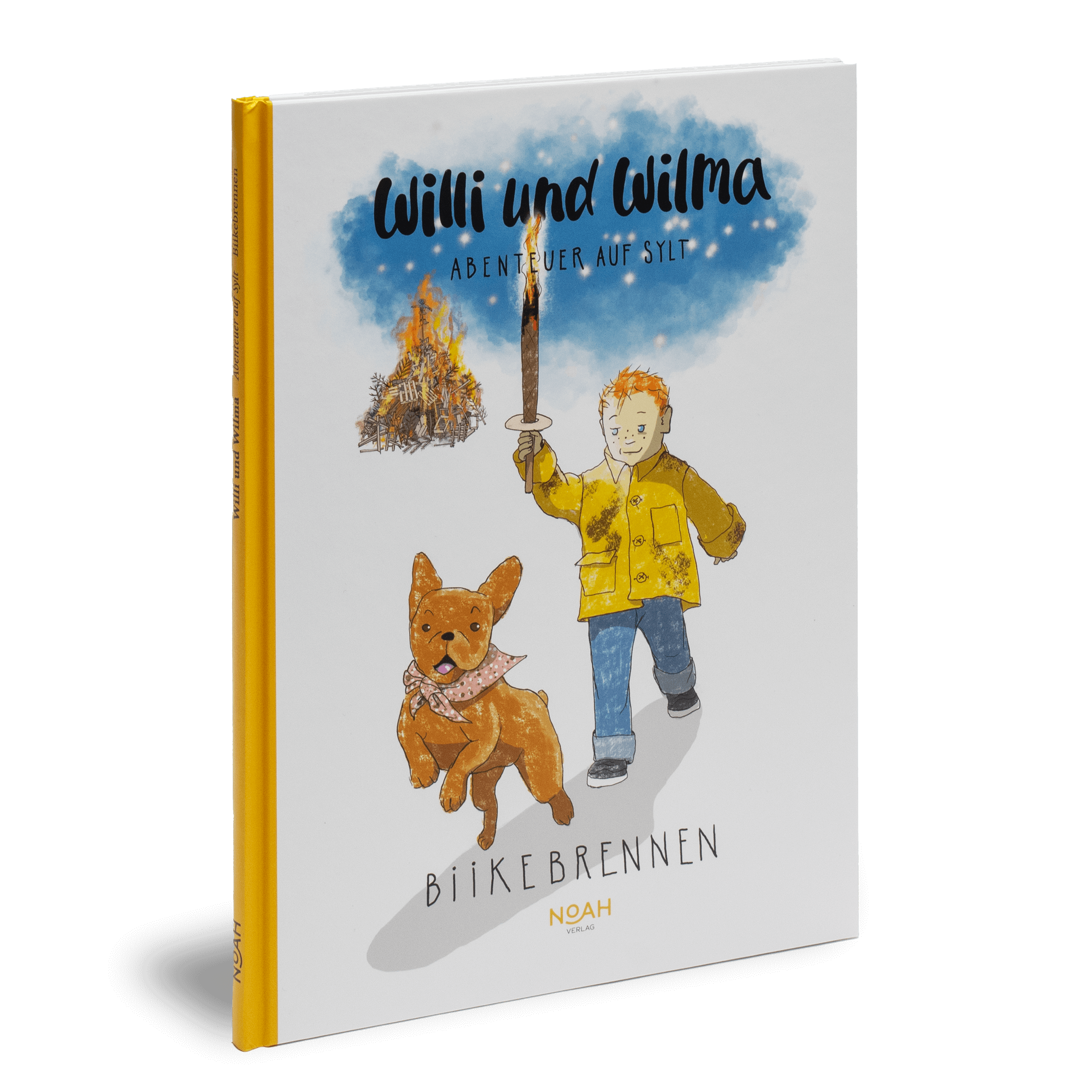 Buchcover &raquo;Willi und Wilma &ndash; Biikebrennen&laquo;