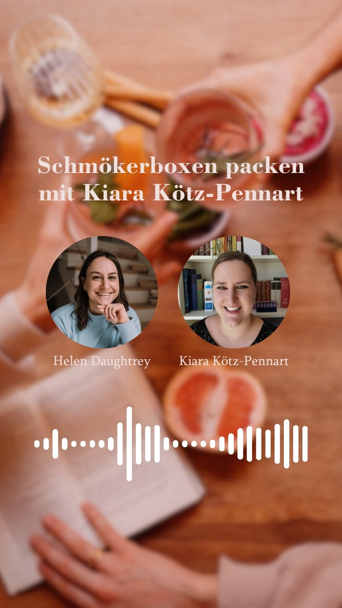 Schmökerboxen packen mit Kiara Kötz-Pennart