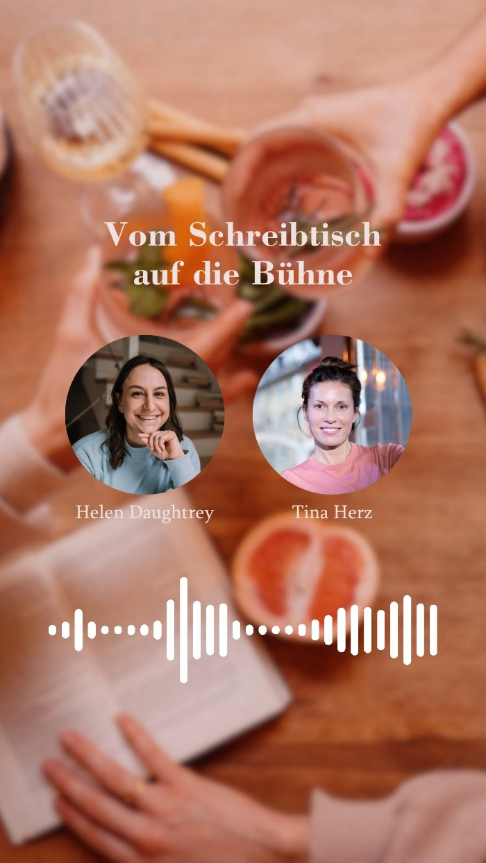 Vom Schreibtisch auf die Bühne mit Tina Herz