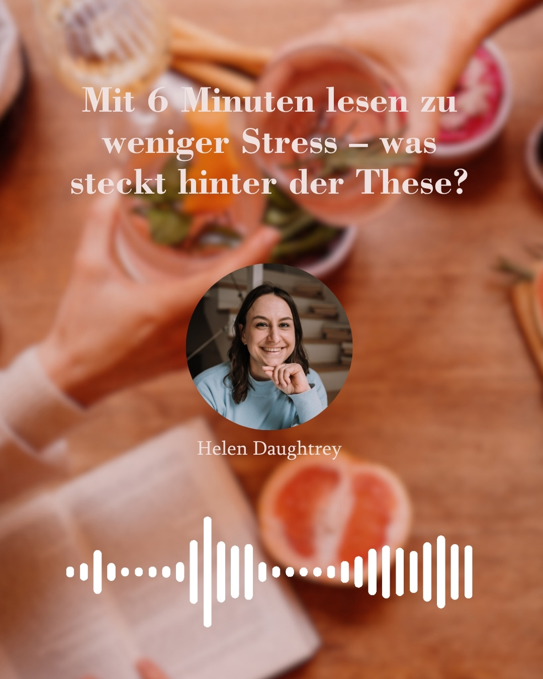 Mit 6 Minuten lesen zu weniger Stress?