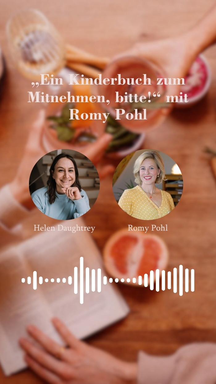 Ein Kinderbuch zum Mitnehmen mit Romy Pohl