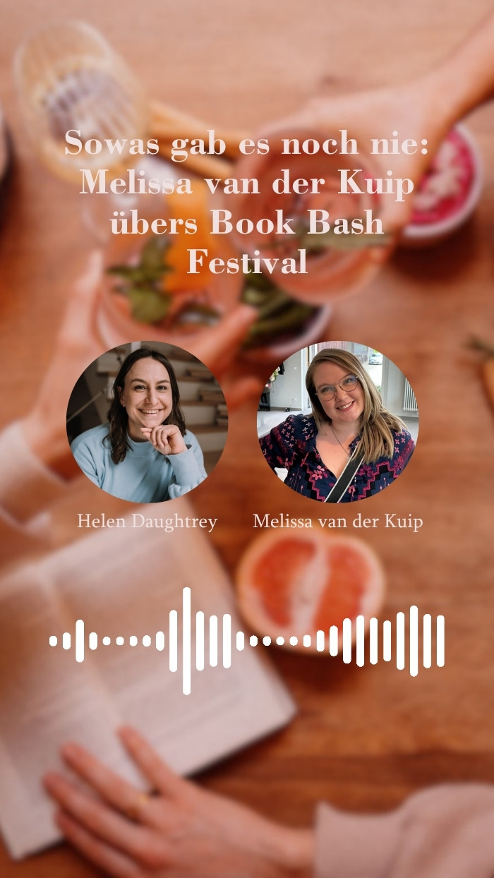 Melissa van der Kuip übers Book Bash Festival