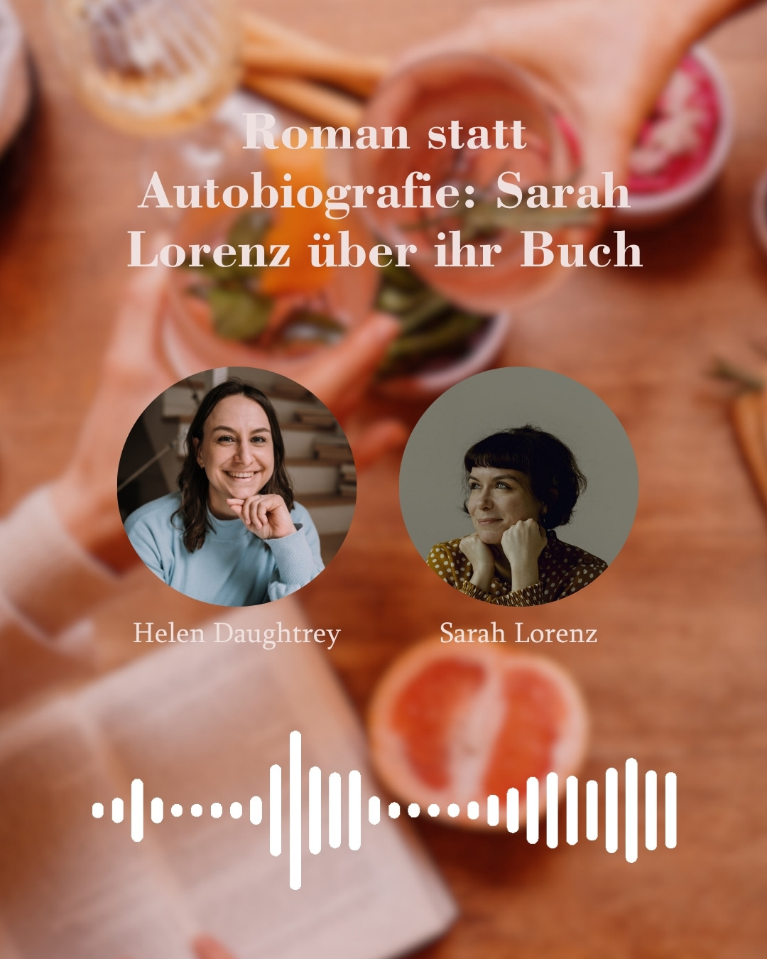 Roman statt Autobiografie: Sarah Lorenz über ihr Buch